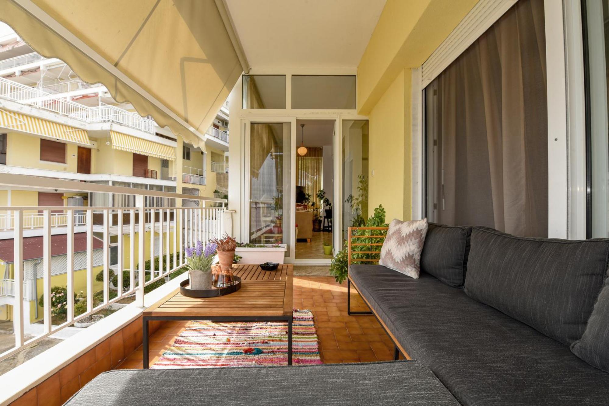 Beach Apartment PalaiónTsiflíkion Eksteriør bilde